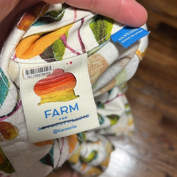 Farm Rio Halter Cutout Wide-Leg Jumpsuit - Picture 10 of 10